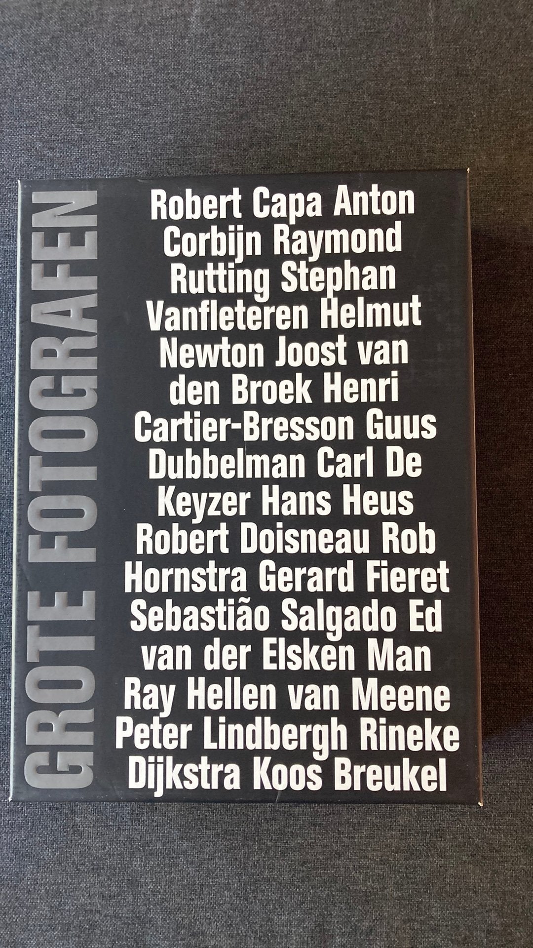 Grote fotografen , verzameld werk boekenserie volkskrant, Ophalen of Verzenden, Zo goed als nieuw, Fotografen
