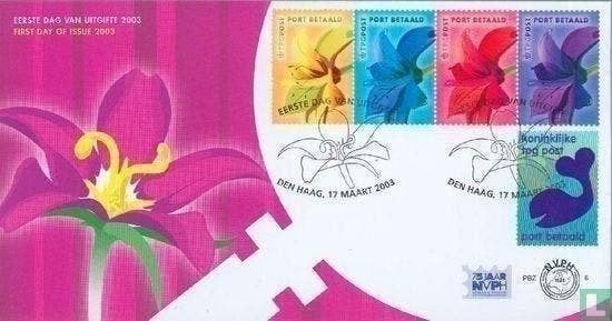 PBZ 6 Bloemen, walvis 2003 NL onbeschreven, Ophalen of Verzenden, Nederland