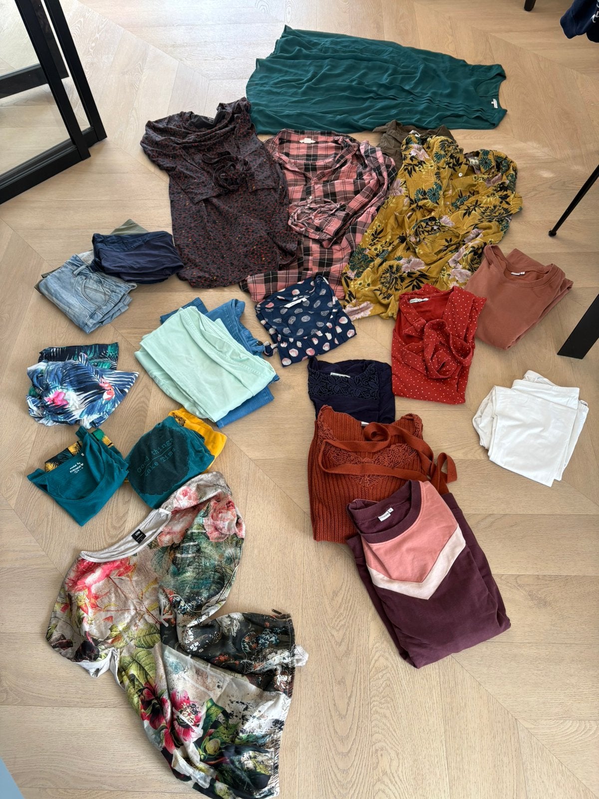Pakket zwangerschapskleding / positiekleding, Ophalen, Overige kleuren, Jurk, Zo goed als nieuw