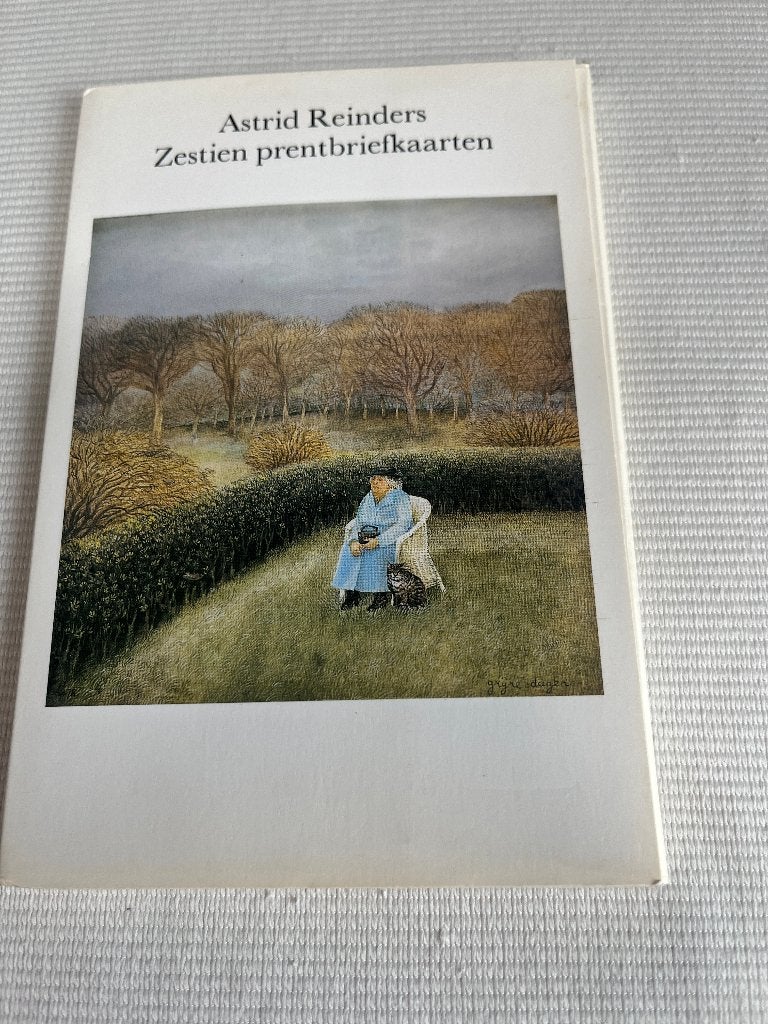 Astrid Reinders - Zestien prentbriefkaarten, Astrid Reinders, Ophalen of Verzenden, Zo goed als nieuw, Overige onderwerpen