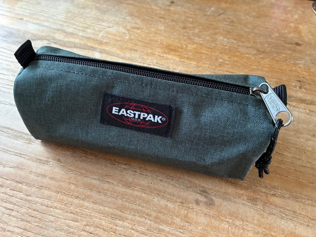 Eastpak etui pennenzak groen (≈ 8x7x20 cm) nieuw, Ophalen of Verzenden, Nieuw