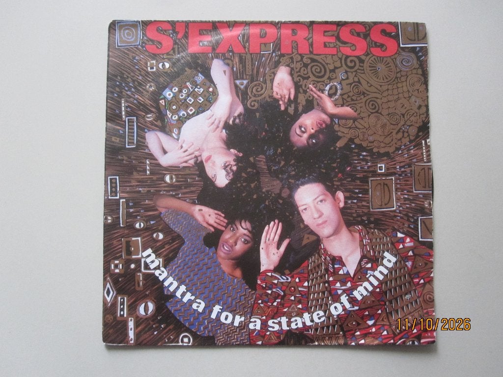 S'EXPRESS - mantra for a state of mind - vinyl 7", Gebruikt, 7 inch, Ophalen of Verzenden, Pop