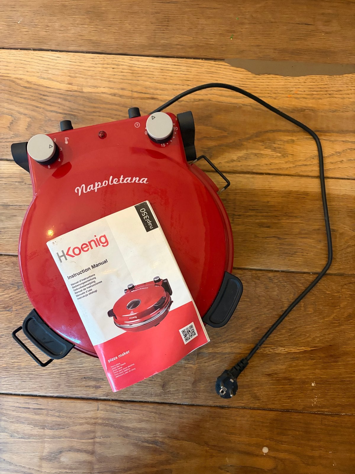 H.Koenig Napoletana Pizzaoven - Perfect voor thuispizza's, Ophalen of Verzenden, Gebruikt