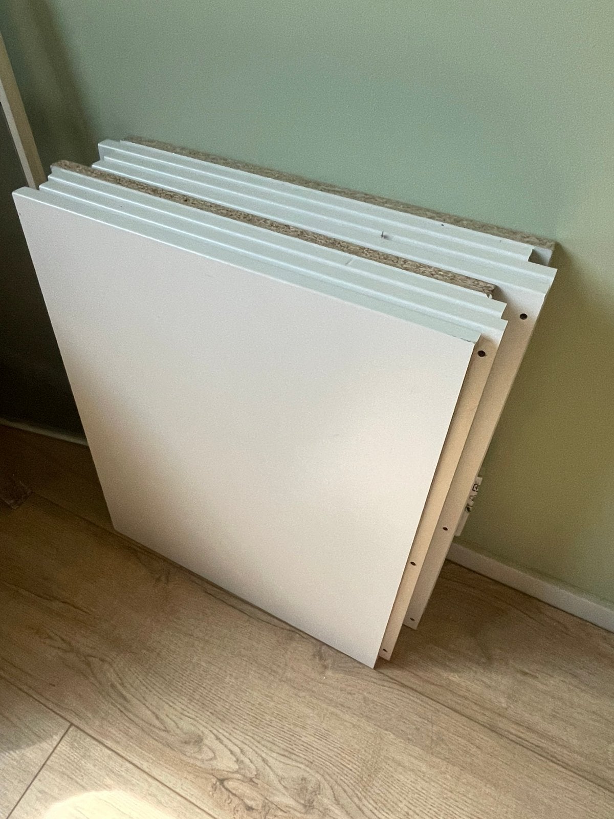 KOMPLEMENT Plank, wit, 50x58 cm, Ophalen, Zo goed als nieuw