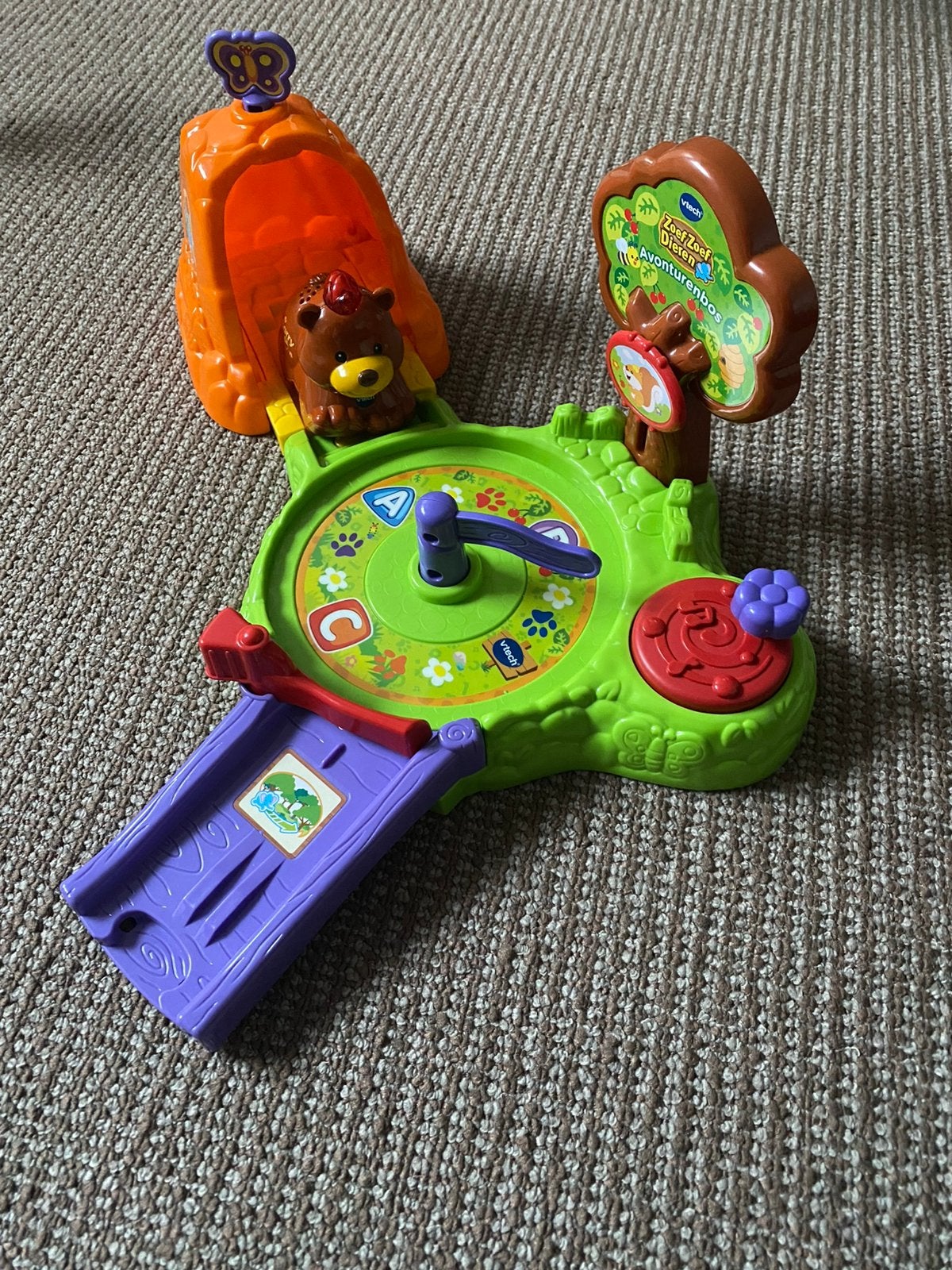 Vtech zoef zoef dieren avonturenbos zgan, Ophalen of Verzenden, Zo goed als nieuw
