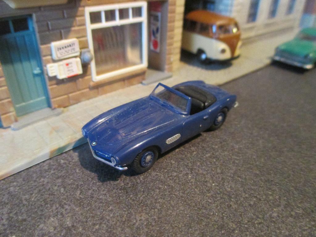 BMW 507 Roadster - I.M.U. blauw NU € 4,25, Ophalen of Verzenden, Nieuw, Auto, Overige merken