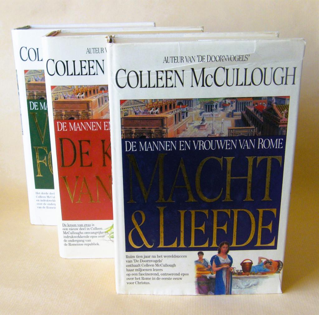 3 delen Colleen McCullough De mannen en vrouwen van Rome, Boeken, Ophalen of Verzenden, Gelezen