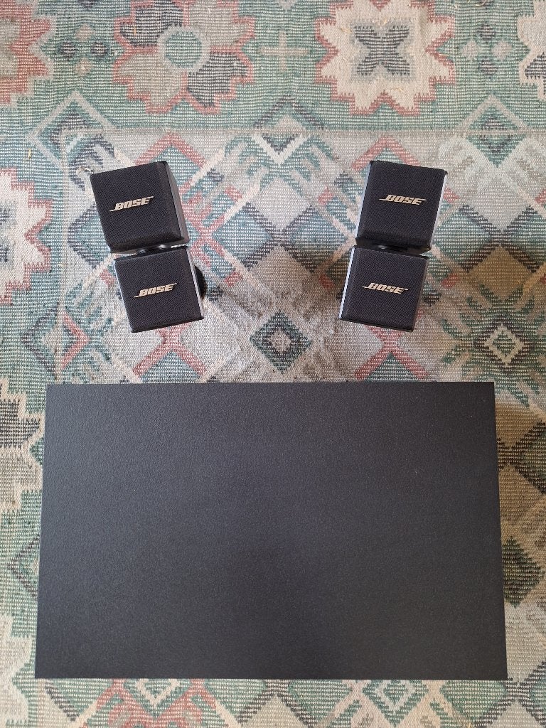 Bose Cube acoustimass speaker system met subwoofer, Ophalen of Verzenden, Gebruikt, Overige typen, Bose