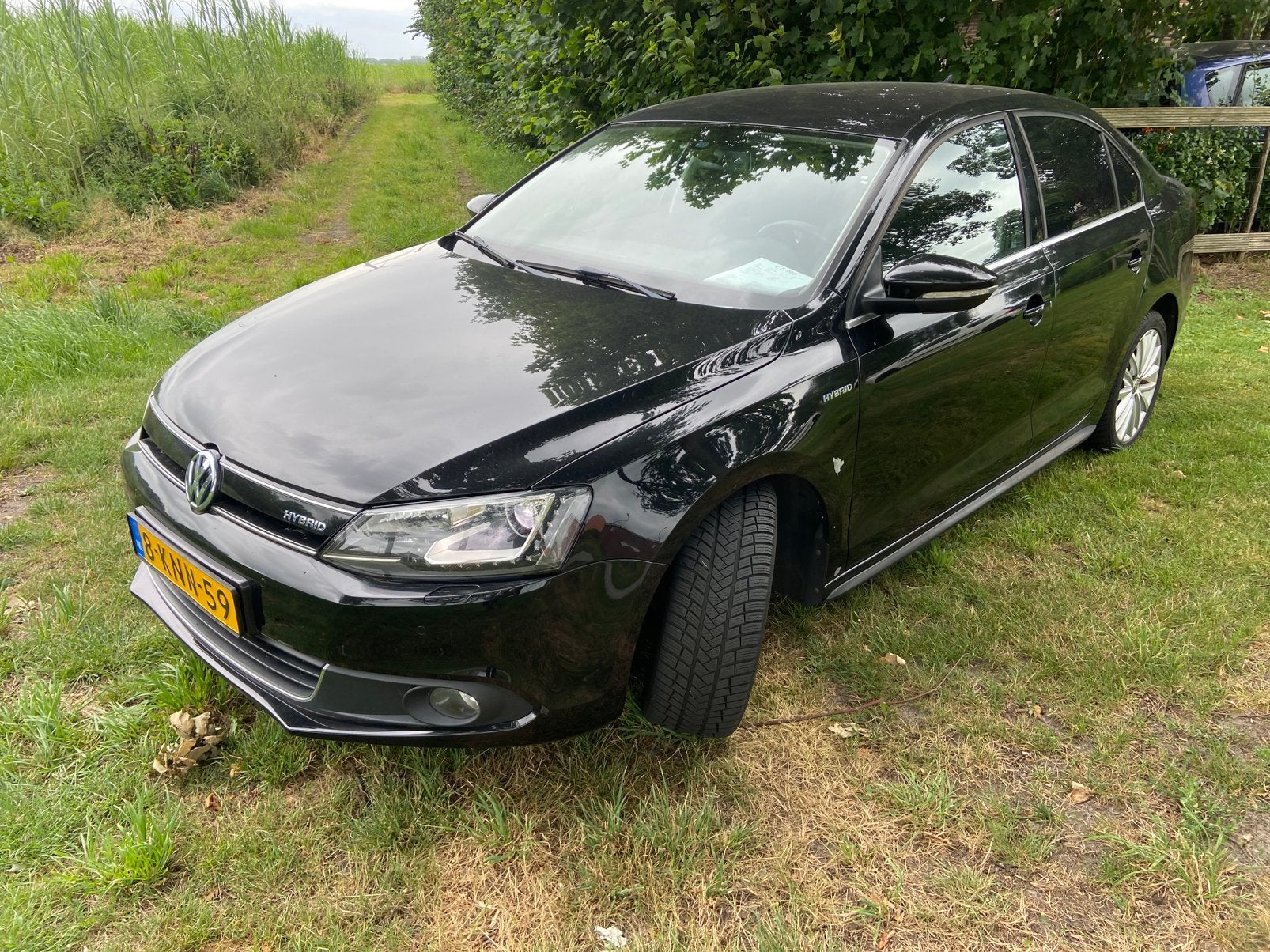 Volkswagen Jetta 1.4 TSI Hybrid 170pk 7-DSG 2013 Zwart, Auto's, Volkswagen, Bedrijf, Jetta, ABS, Airbags, Airconditioning, Alarm