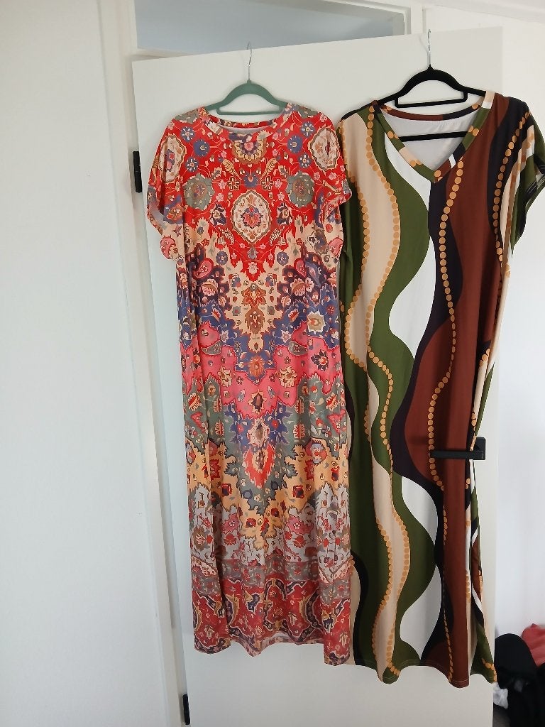 Lange jurken, Kleding | Dames, Jurken, Meerkleurig, Maat 46/48 (XL) of groter, Nieuw, Ophalen of Verzenden