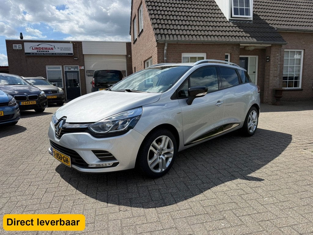Renault Clio Estate 0.9 TCe Limited Airco Stoelverw. LED, Auto's, Renault, Voorwielaandrijving, 898 cc, Stof, Gebruikt
