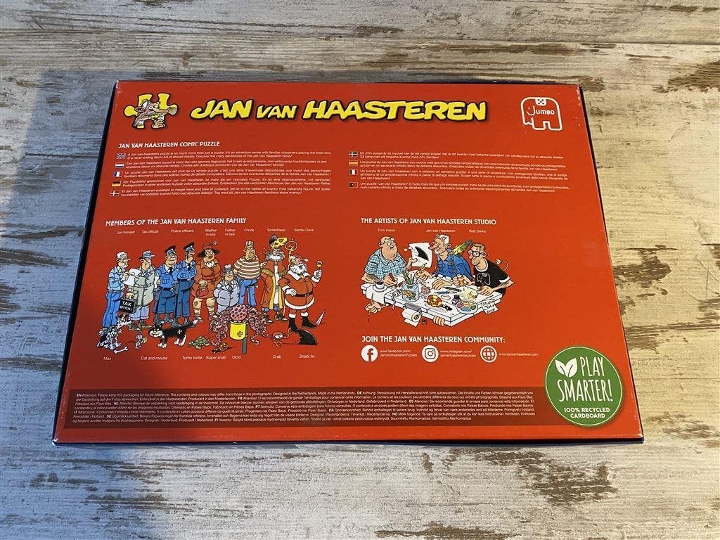 Jan van Haasteren - de sluizen 1000 stuks [s88], Verzenden, 500 t/m 1500 stukjes, Zo goed als nieuw