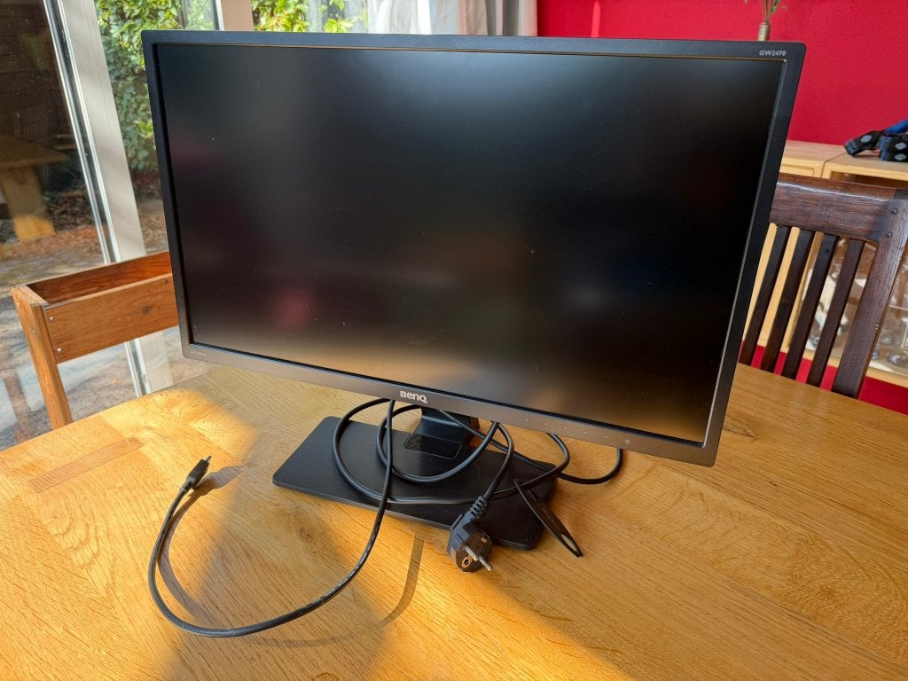 beeldscherm benq GW2470H, Ophalen, HDMI, Full HD, Zo goed als nieuw