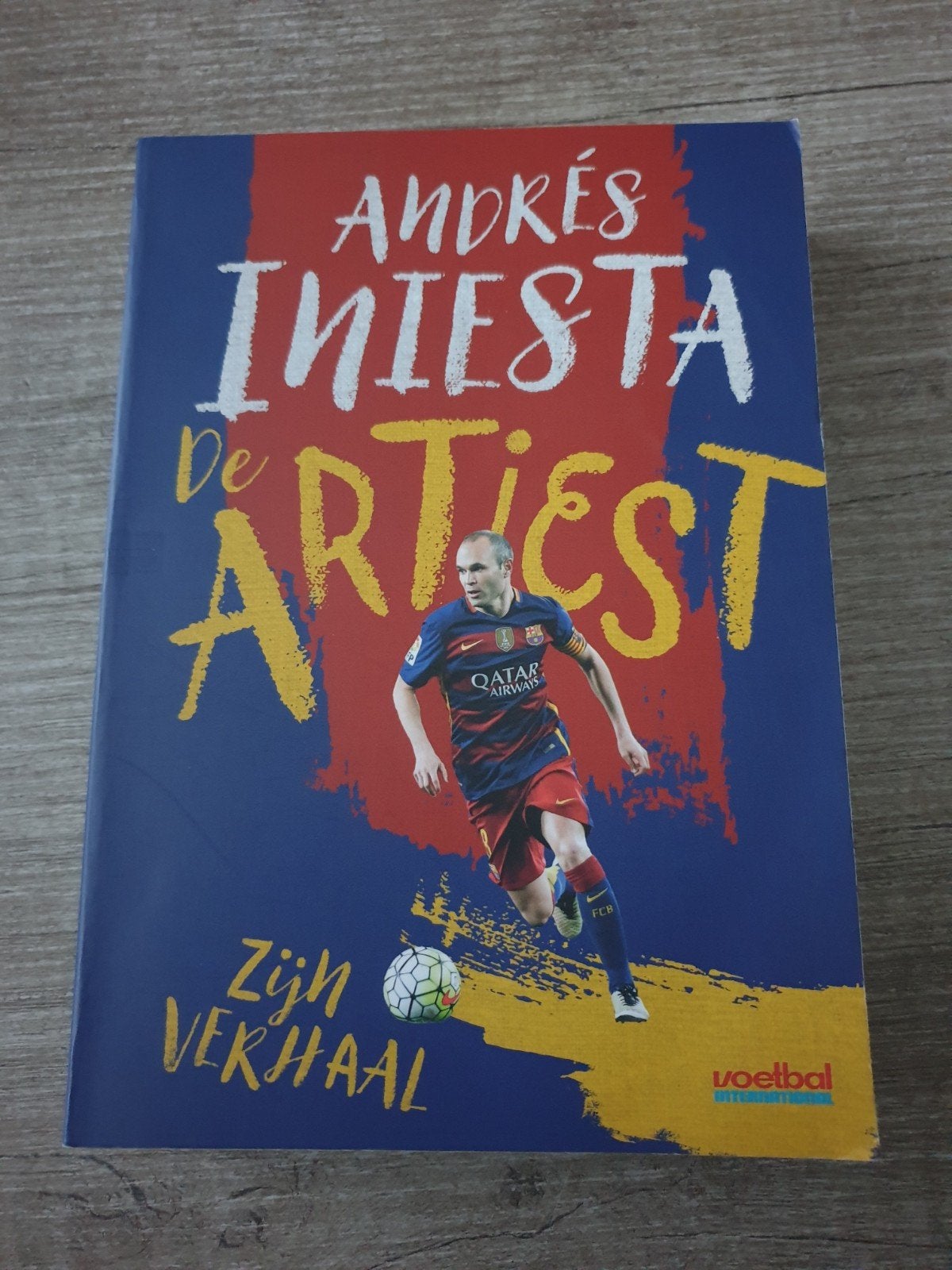 Andrés Iniesta: De Artiest - Zijn Verhaal, Ophalen of Verzenden, Gelezen, Andrés Iniesta