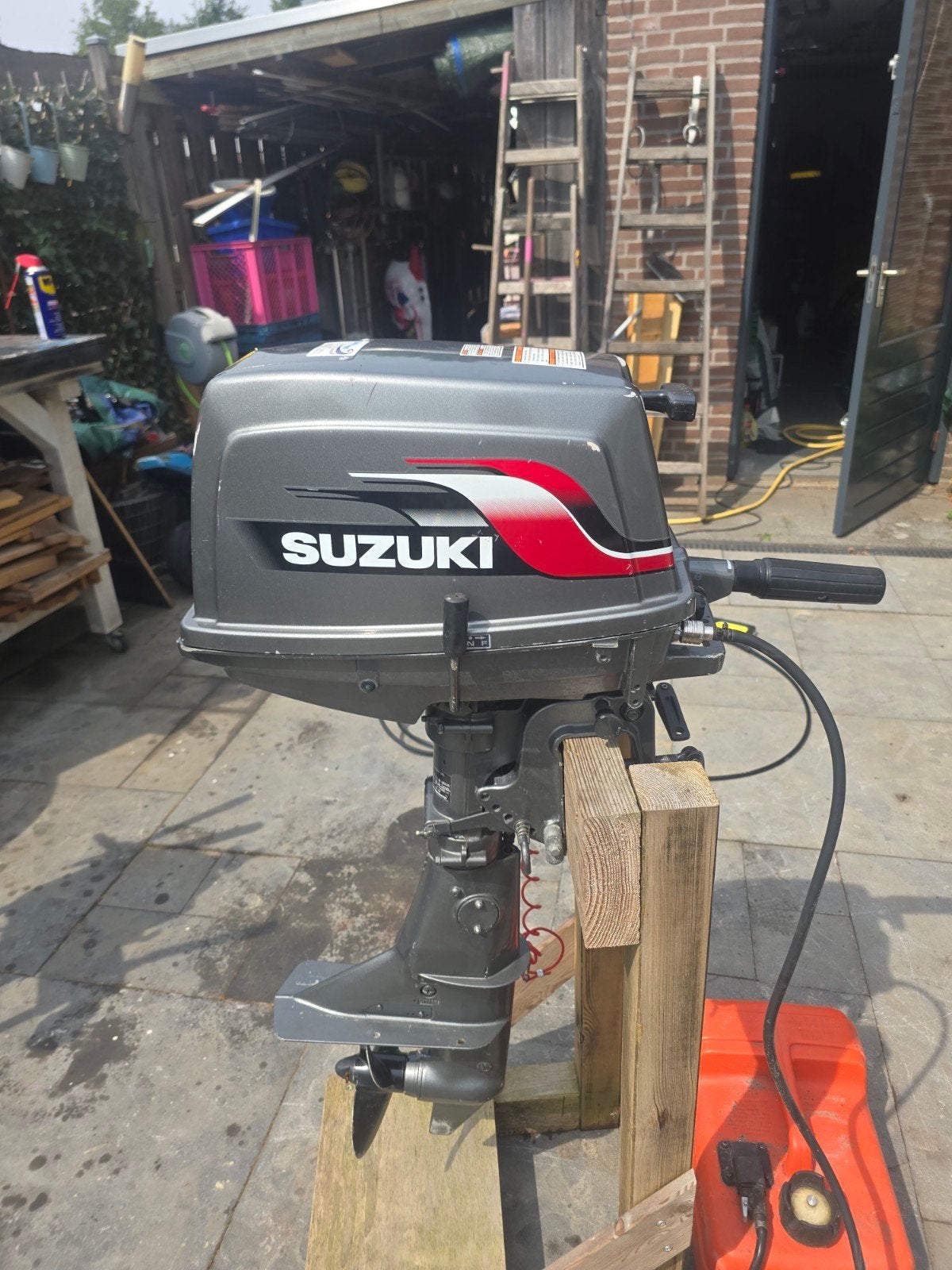 suzuki 6pk 2t met 12Ltank, Ophalen, Nieuw
