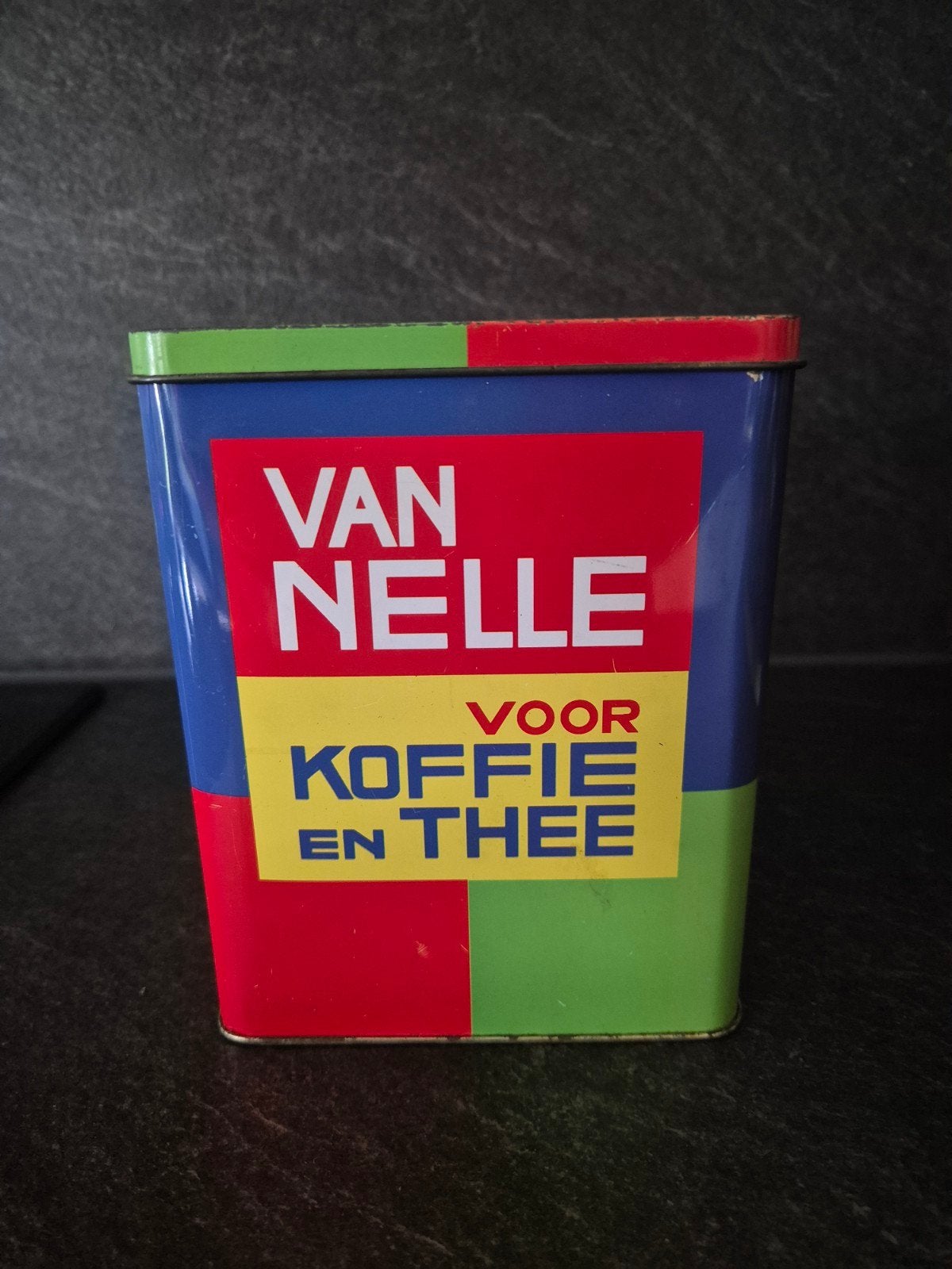 Van nelle koffie/thee blik, Ophalen of Verzenden, Gebruikt, Koffie, Van Nelle