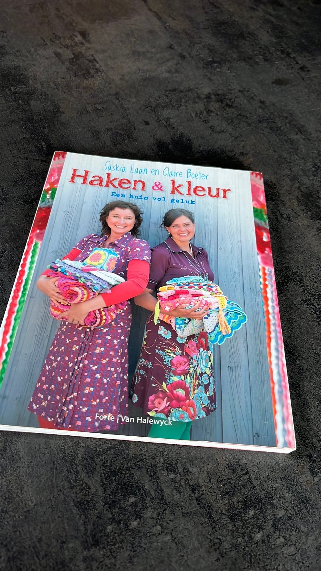 Saskia Laan en Claire Boeter. Haken en kleur, Saskia Laan; Claire Boeter, Ophalen of Verzenden, Gelezen, Breien en Haken