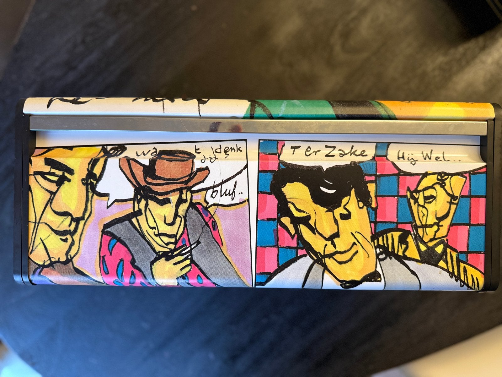 Herman Brood broodtrommel Brabantia - Uniek design, Ophalen of Verzenden