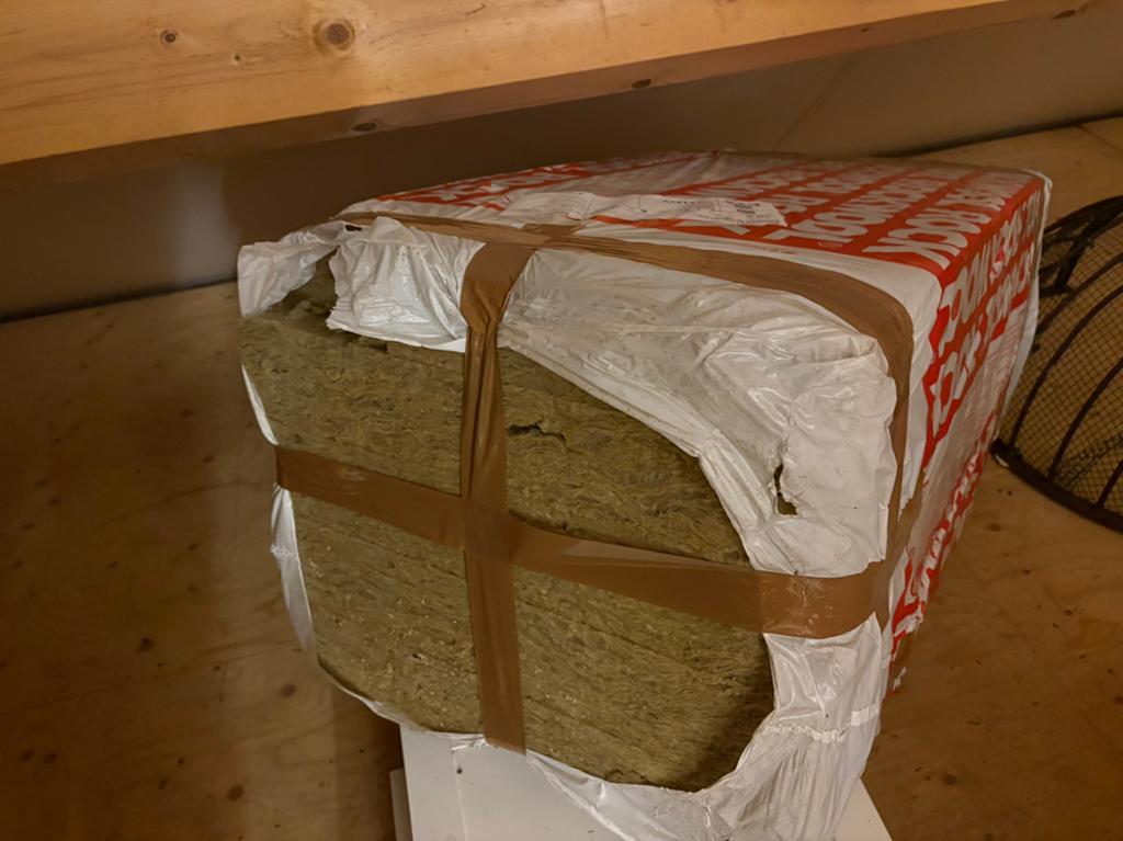 Rockwool 1200x600x100, Ophalen, Steenwol, Zo goed als nieuw, Minder dan 5 m²