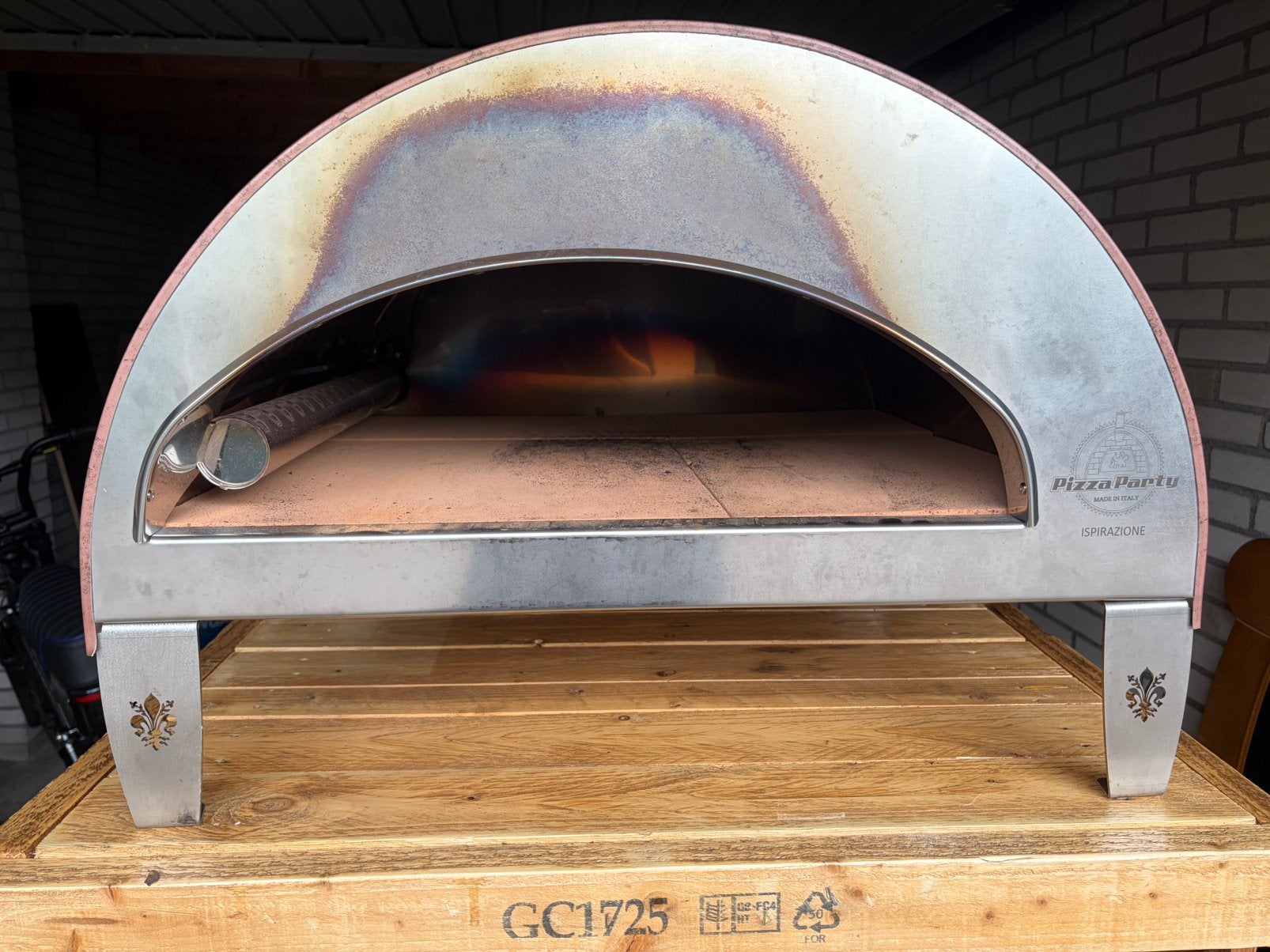 Ispirazione Pizza party Gasgestookte Pizzaoven, Ophalen, Zo goed als nieuw