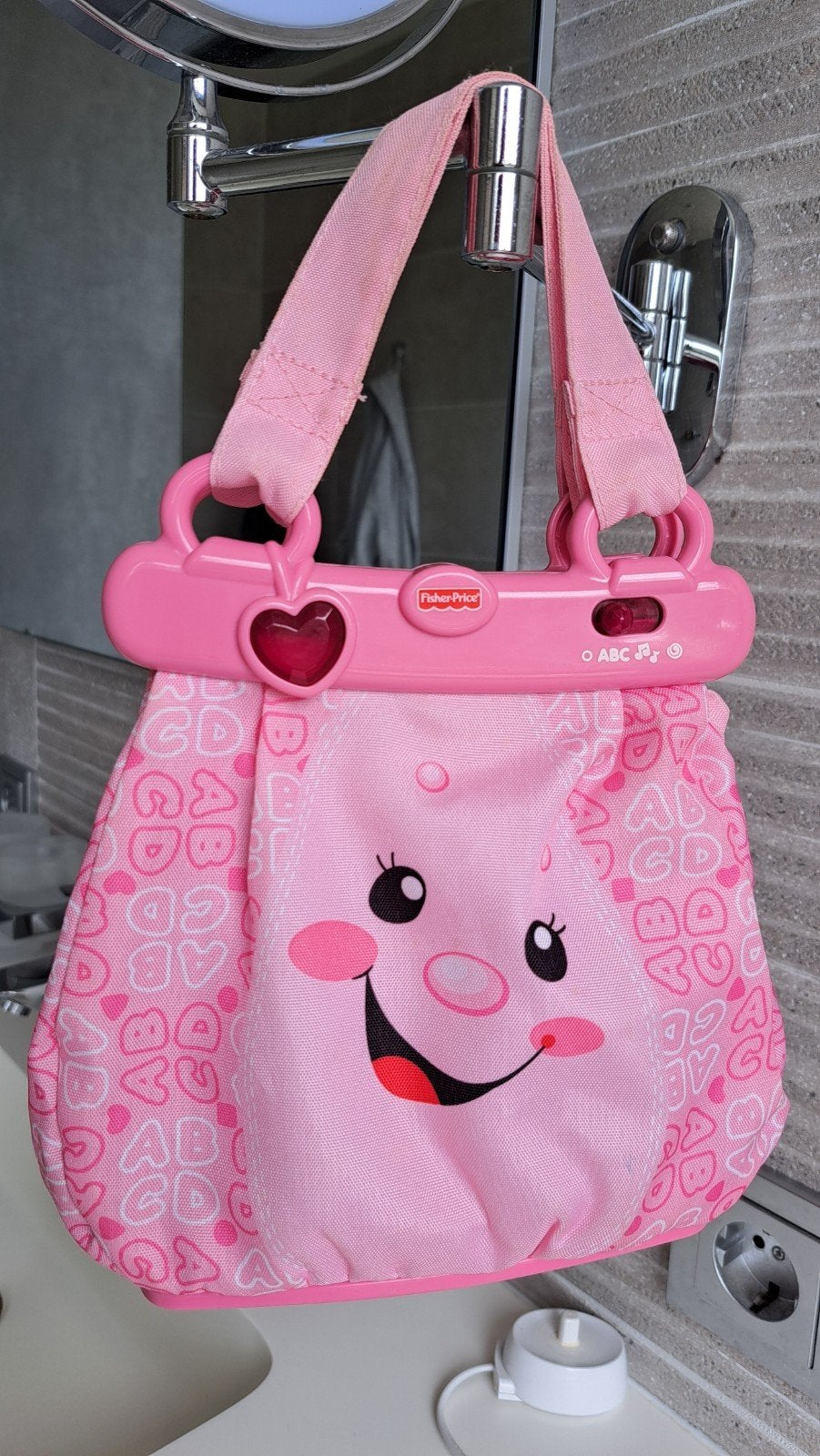 *** Fisher Price  tasje met licht en geluid, Ophalen of Verzenden, Gebruikt, Overige typen, Met licht
