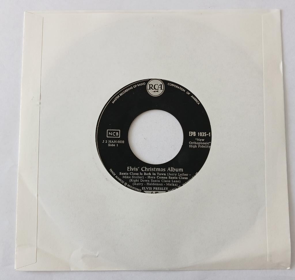 Elvis Presley - Elvis' Christmas album, Ophalen of Verzenden, Gebruikt, Pop, EP