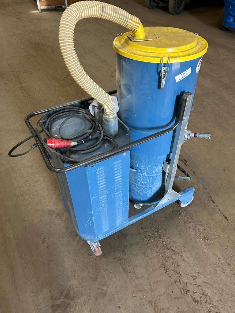 Delfin D/G50 EXPORT Industriële Stofzuiger 400V, Ophalen