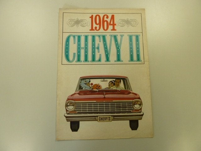1964 Chevrolet Chevy II Nova Brochure USA, Ophalen of Verzenden, Gelezen, Chevrolet