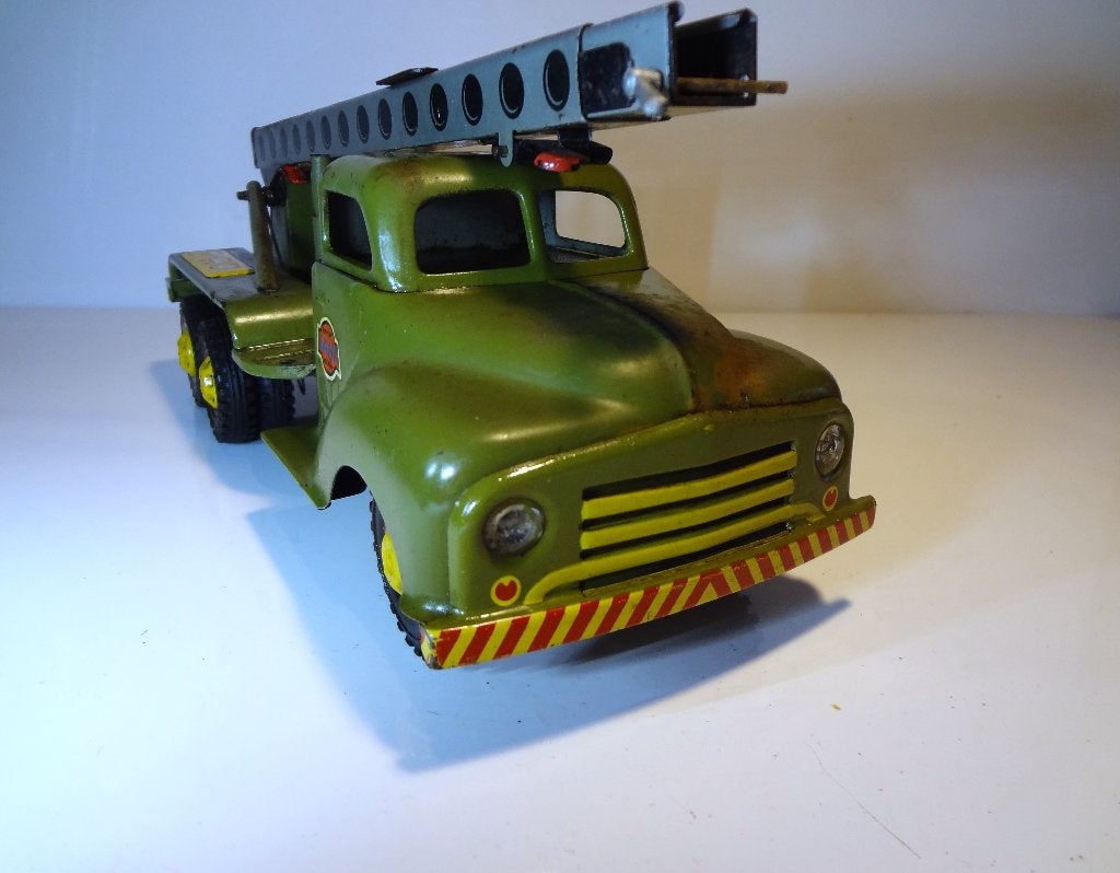 Blikken Opel Blitz productiejaar 1953 GAMA West Germany 30cm, Ophalen of Verzenden