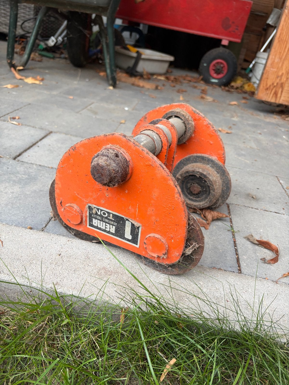 Gebruikte REMA loopkat 1 TON, Ophalen, Gebruikt, Handmatig