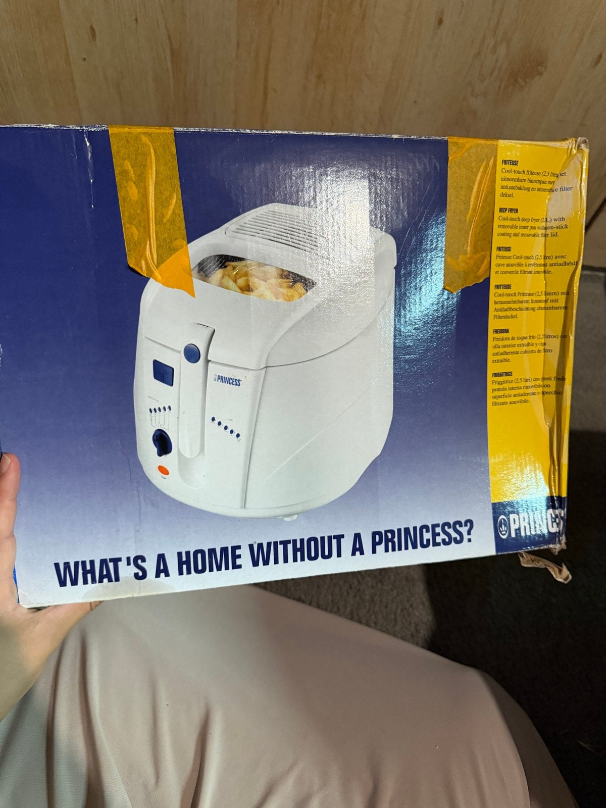 Princess Friteuse - Compacte en gebruiksvriendelijke frituur, 2 tot 3 liter, Ophalen, Zo goed als nieuw, Uitneembare binnenpan