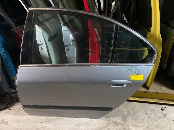 Portier 4Deurs links-achter van een Peugeot 607 (ONB), Gebruikt, -, Deur, -