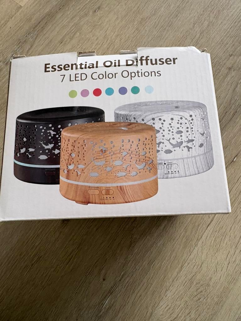 Hianjoo Aroma diffuser 700 ml, Ophalen of Verzenden, Nieuw, Luchtbevochtiger