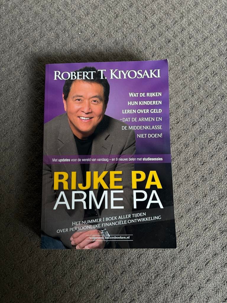 Rijke Pa Arme Pa - Robert T. Kiyosaki, Ophalen of Verzenden, Gelezen, Geld en Beleggen
