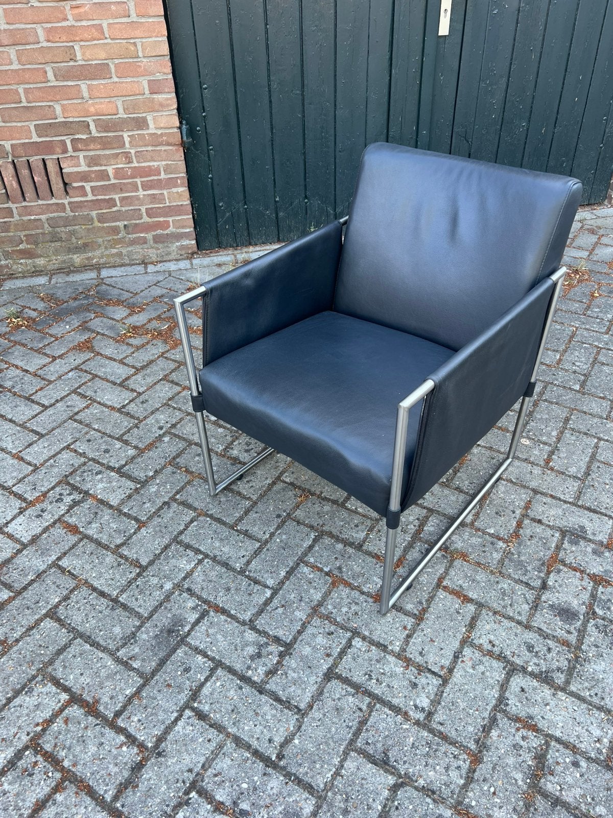 Topform fauteuil leer, Ophalen, Zo goed als nieuw, 50 tot 75 cm, Leer