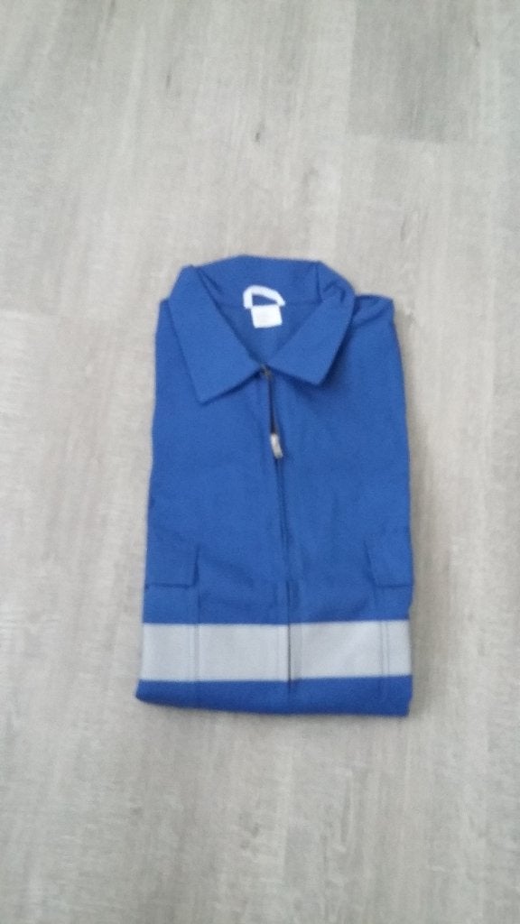 Werkjassen KORENBLAUW + reflectie MAAT 62 AANBIEDING!, Tuin en Terras, Ophalen of Verzenden, Nieuw, Heren, Jas