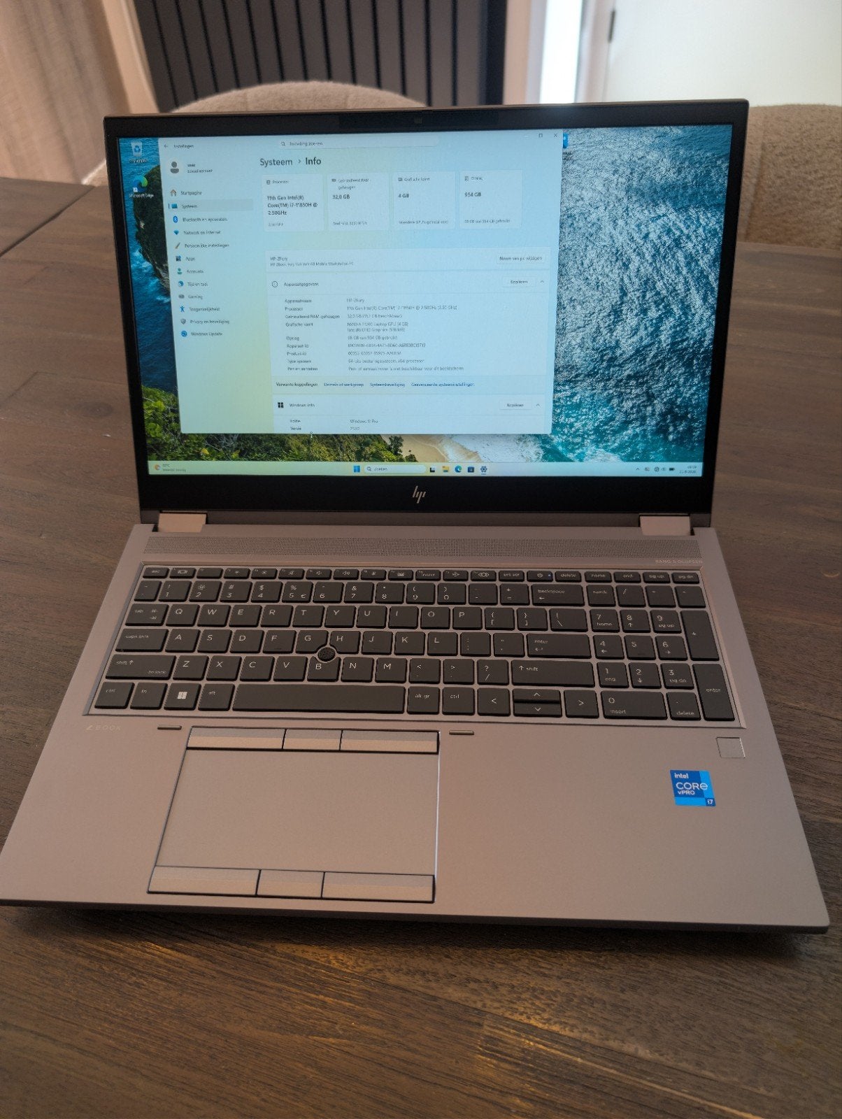 HP Zbook Fury g8, Computers en Software, Ophalen, Met videokaart, 2 tot 3 Ghz, HP Zbook