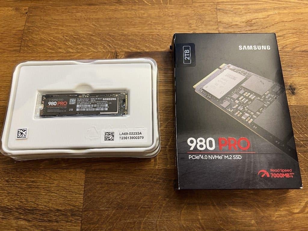 2tb Samsung EVO 980 Pro PCIe 4.0 NVME M.2 SSD, Computers en Software, Harde schijven, Intern, 2TB, SSD, Ophalen of Verzenden