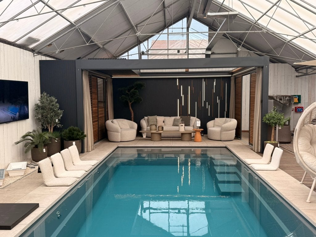 Renson | Camarque Skye | Lamellendak, Tuin en Terras, Overkappingen, Ophalen, Gebruikt, Veranda