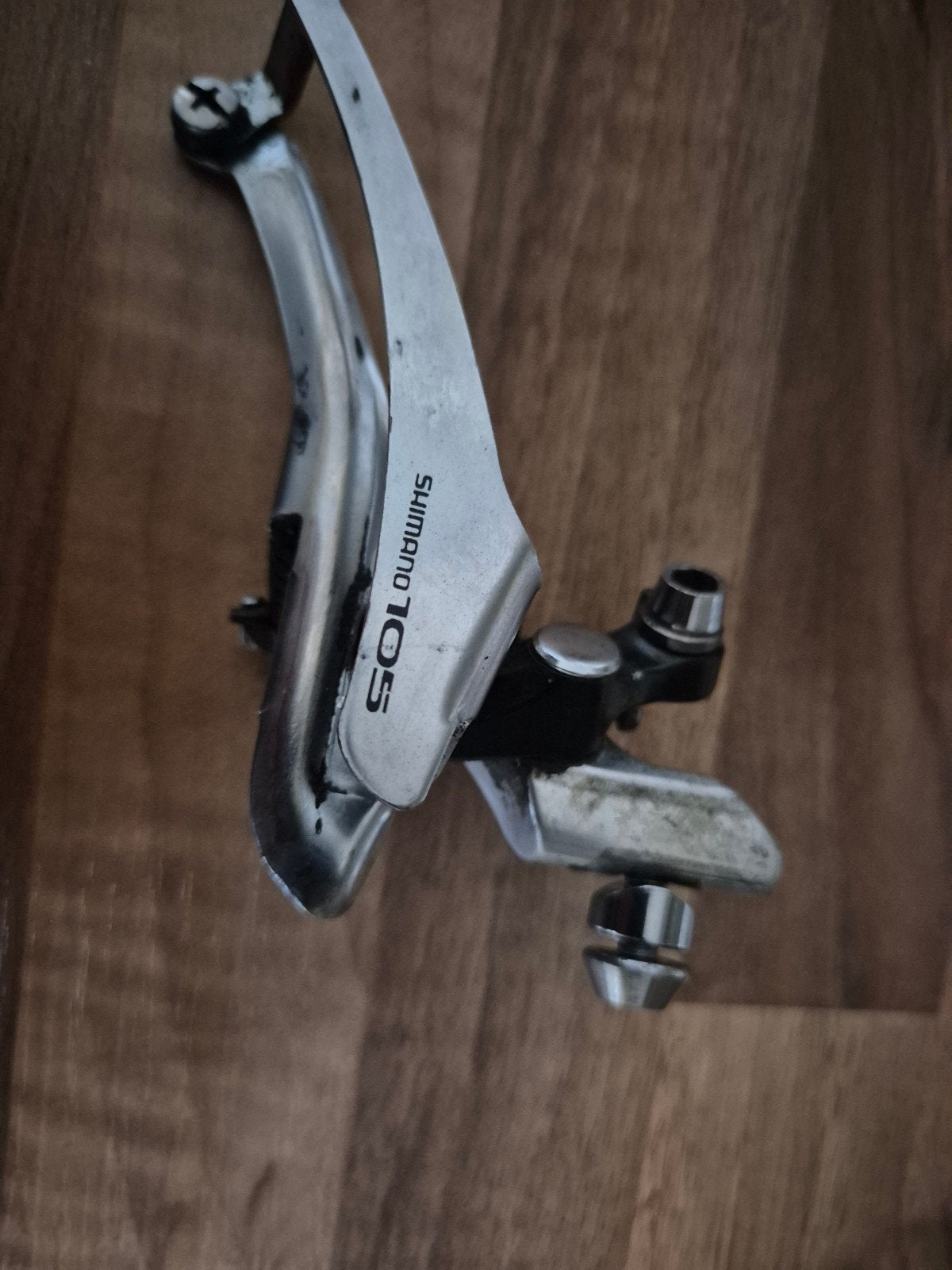 Shimano 105 Derailleur - Gebruikt, Gebruikt, Ophalen of Verzenden, Derailleur of Ketting, Aluminium