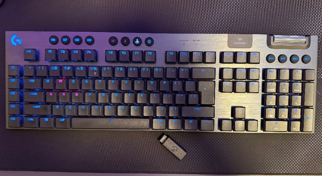 Logitech G G915 X LIGHTSPEED Wireless Gaming GL Tactile, Computers en Software, Logitech G, Gaming toetsenbord, Ophalen of Verzenden