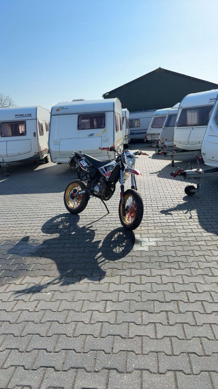 cpi super moto schakelbrommer, Fietsen en Brommers, Ophalen, Gebruikt, Overige merken