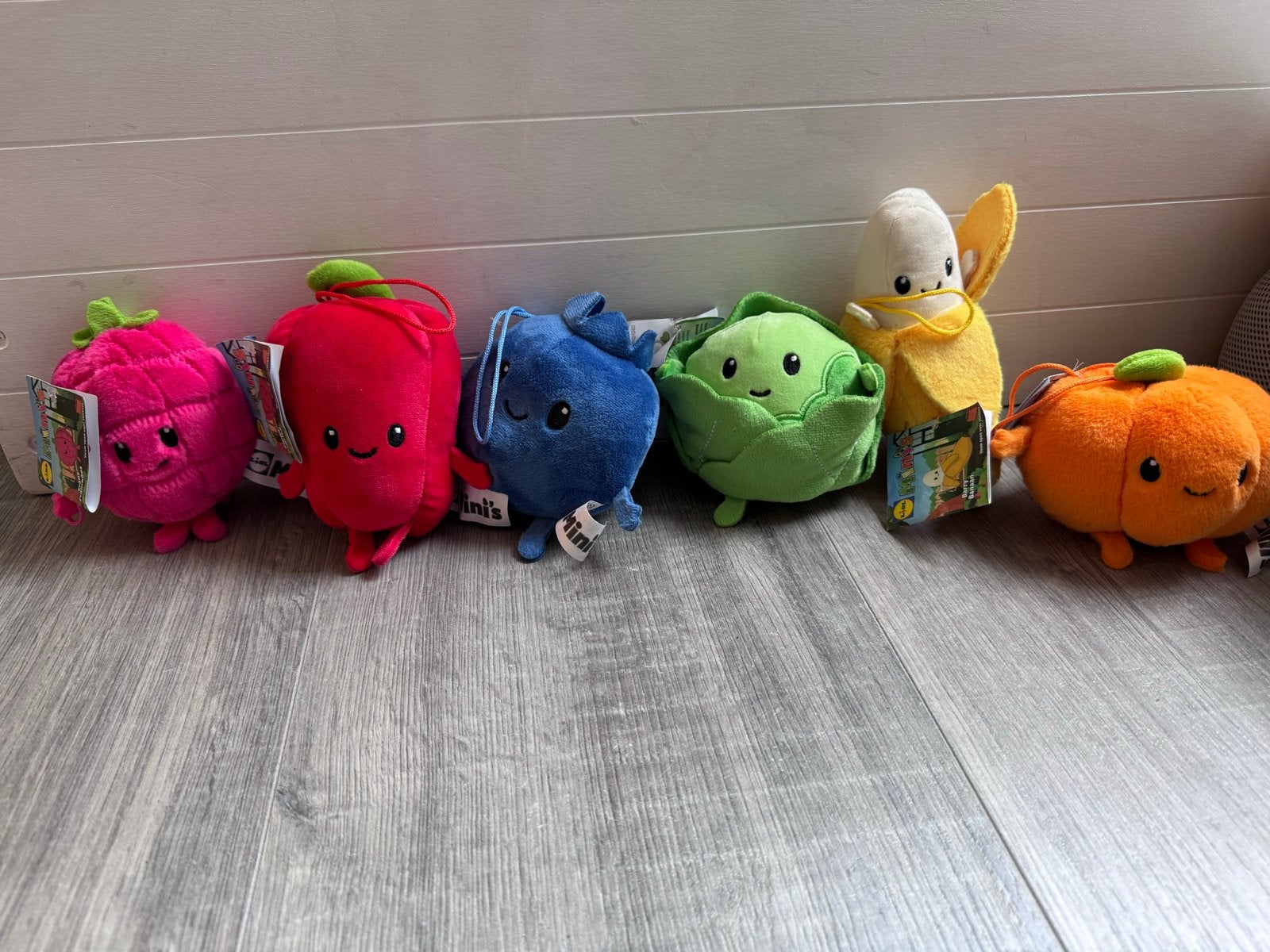 Lidl- Mini's Groenten en Fruit, Ophalen, Overige typen, Meerkleurig, Klein (minder dan 20 cm)