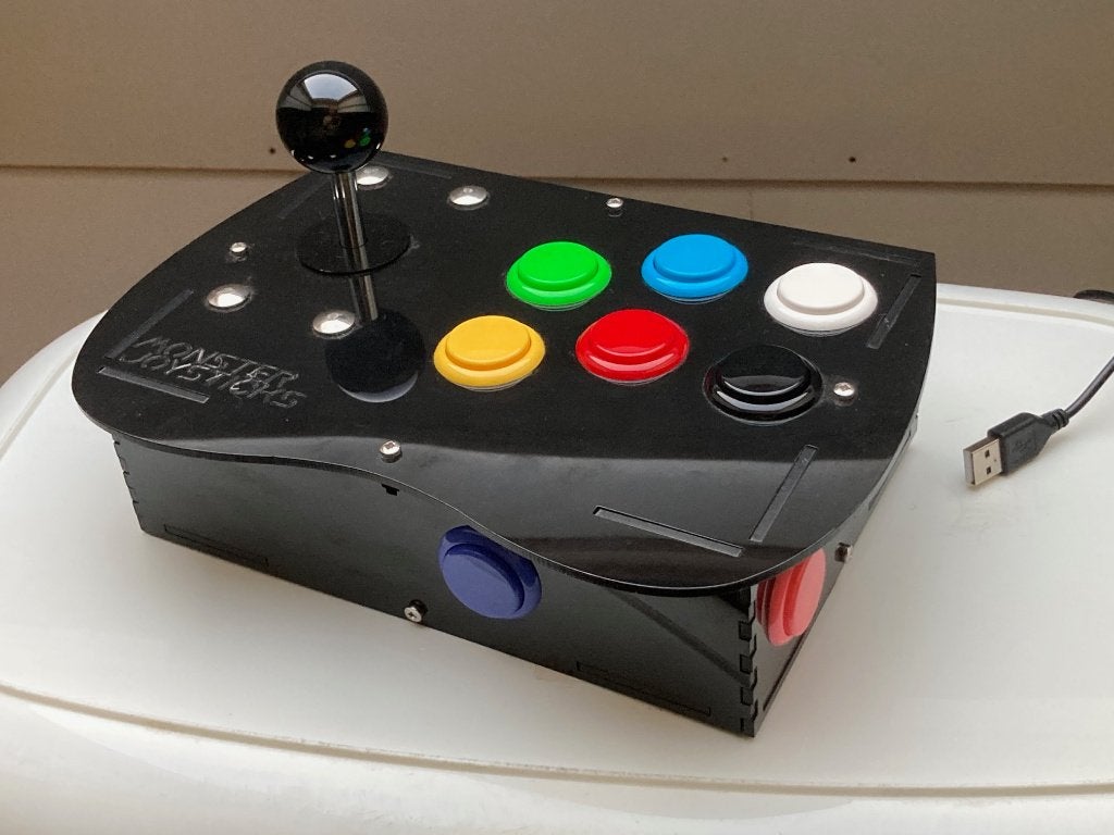 Classic Arcade Joystick, Ophalen of Verzenden, Zo goed als nieuw, Monster Joysticks