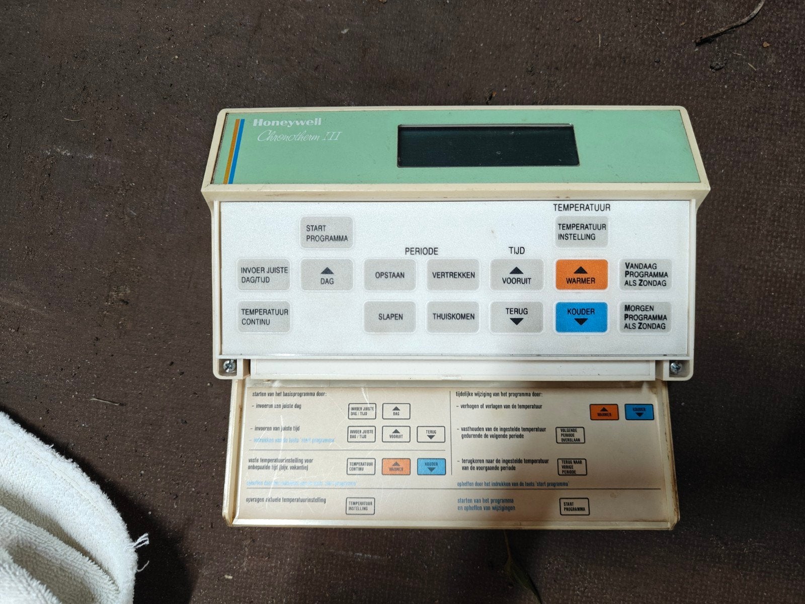 Honeywell Chronotherm III Thermostaat, Ophalen of Verzenden, Gebruikt