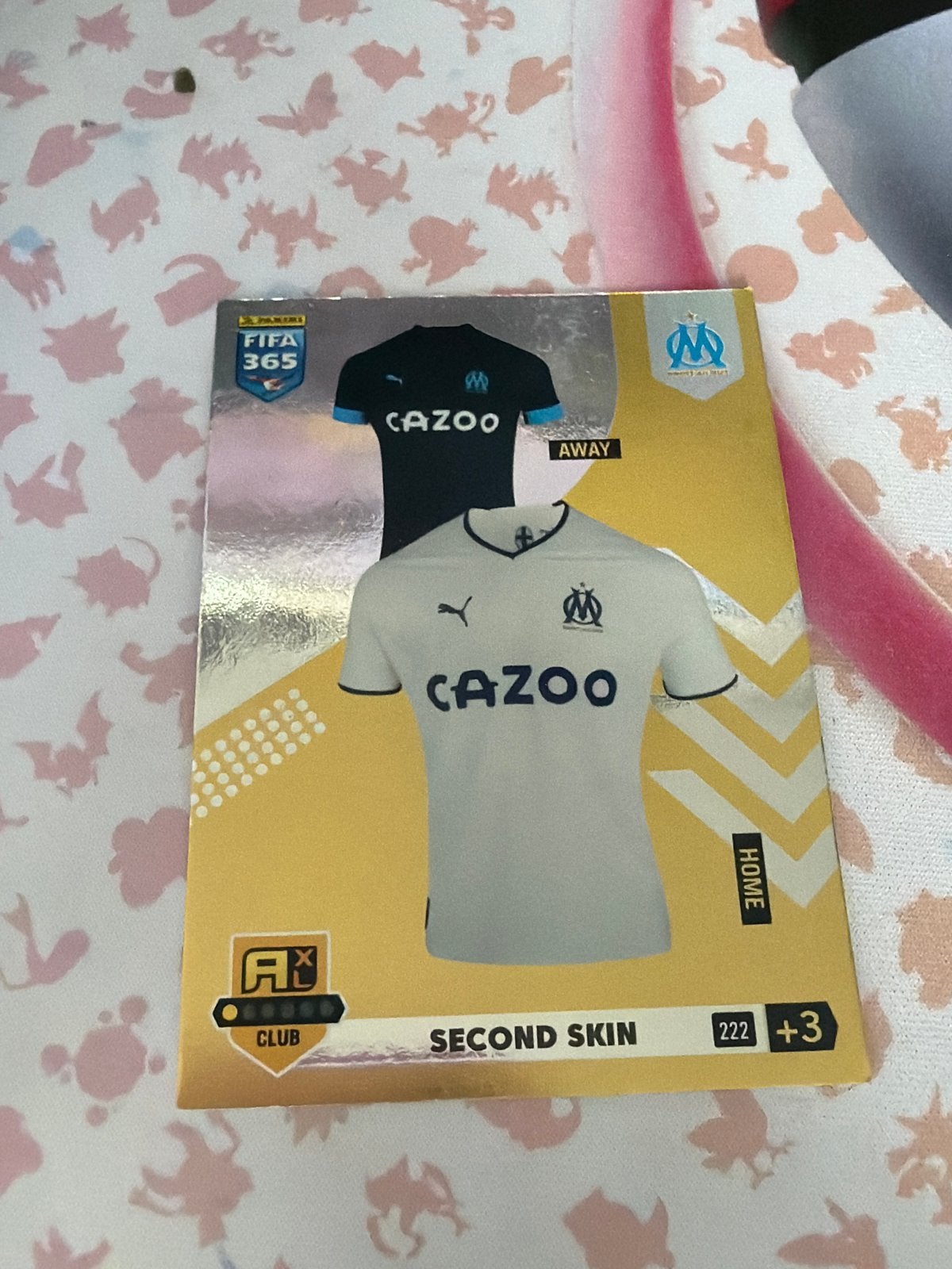 FIFA 365 Adrenalyn XL Olympique Marseille Second Skin, Ophalen of Verzenden, Zo goed als nieuw, Buitenlandse clubs, Spelerskaart