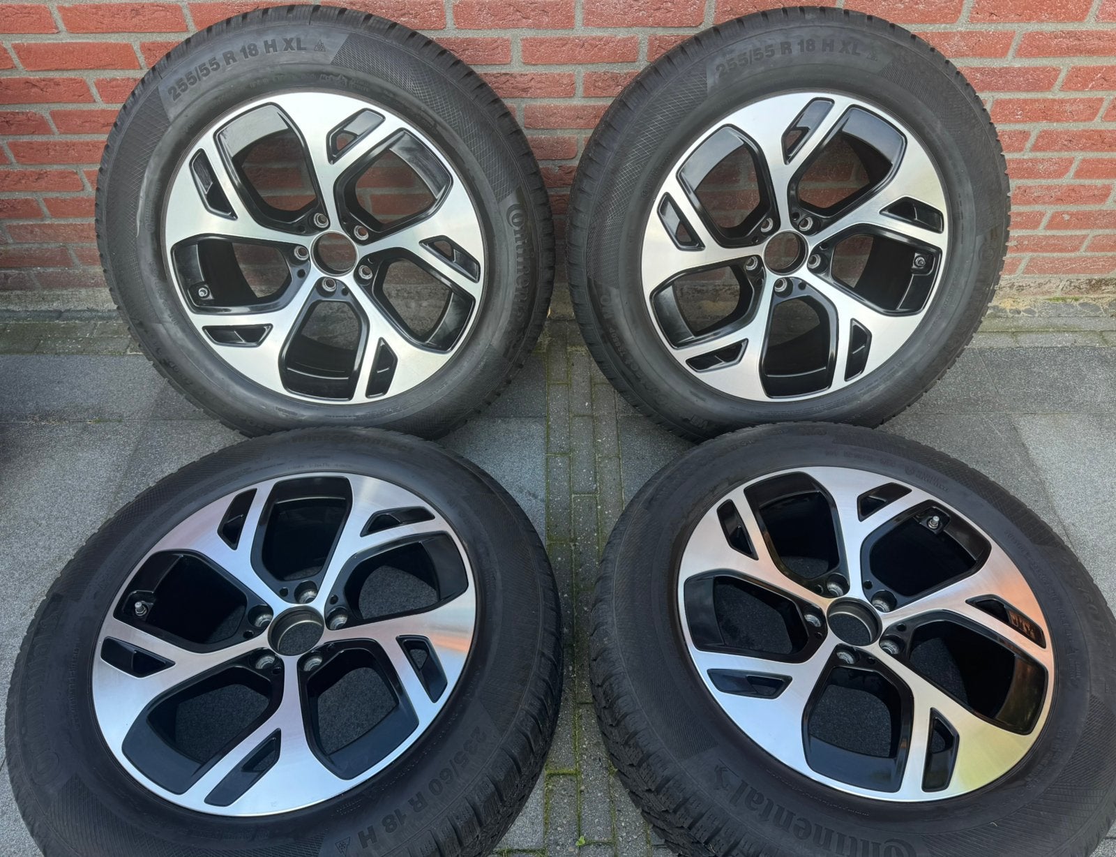 Orig Mercedes winter breedset GLC C254 X254 2025 TPMS TOP!!, Ophalen, 18 inch, Gebruikt, Banden en Velgen