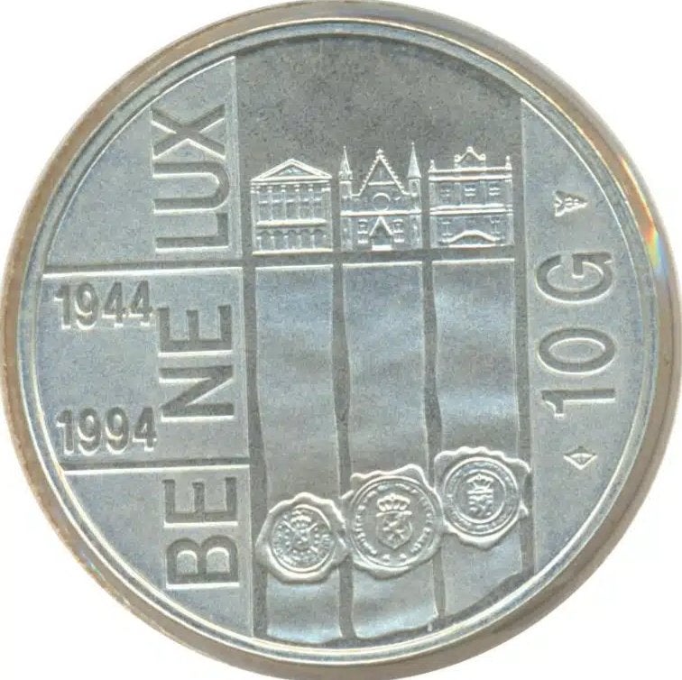 Nederland 10 gulden 1994 Benelux