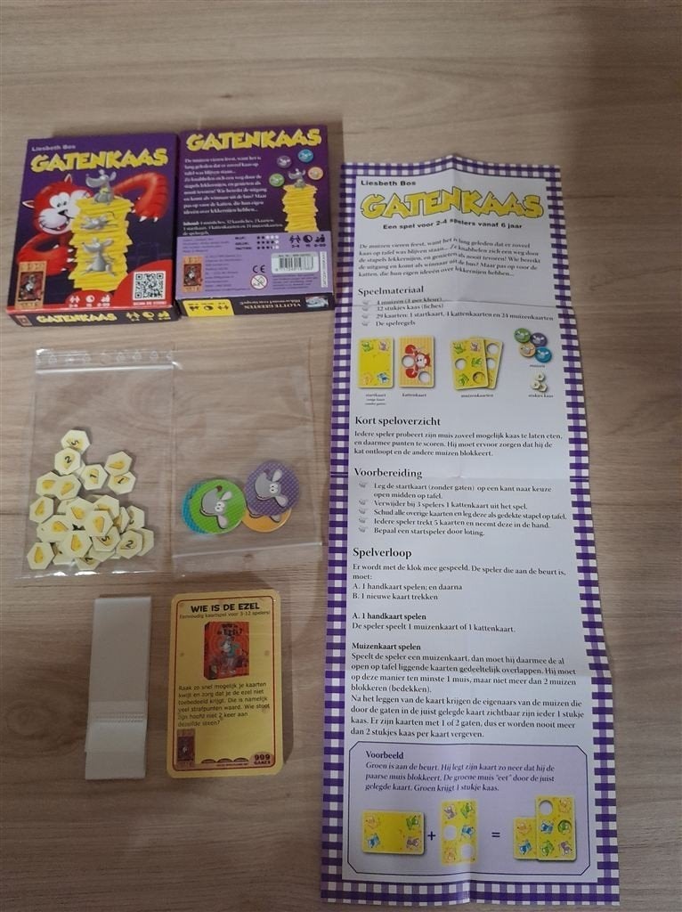 Gatenkaas - 999 games - s3271, Verzenden, Zo goed als nieuw