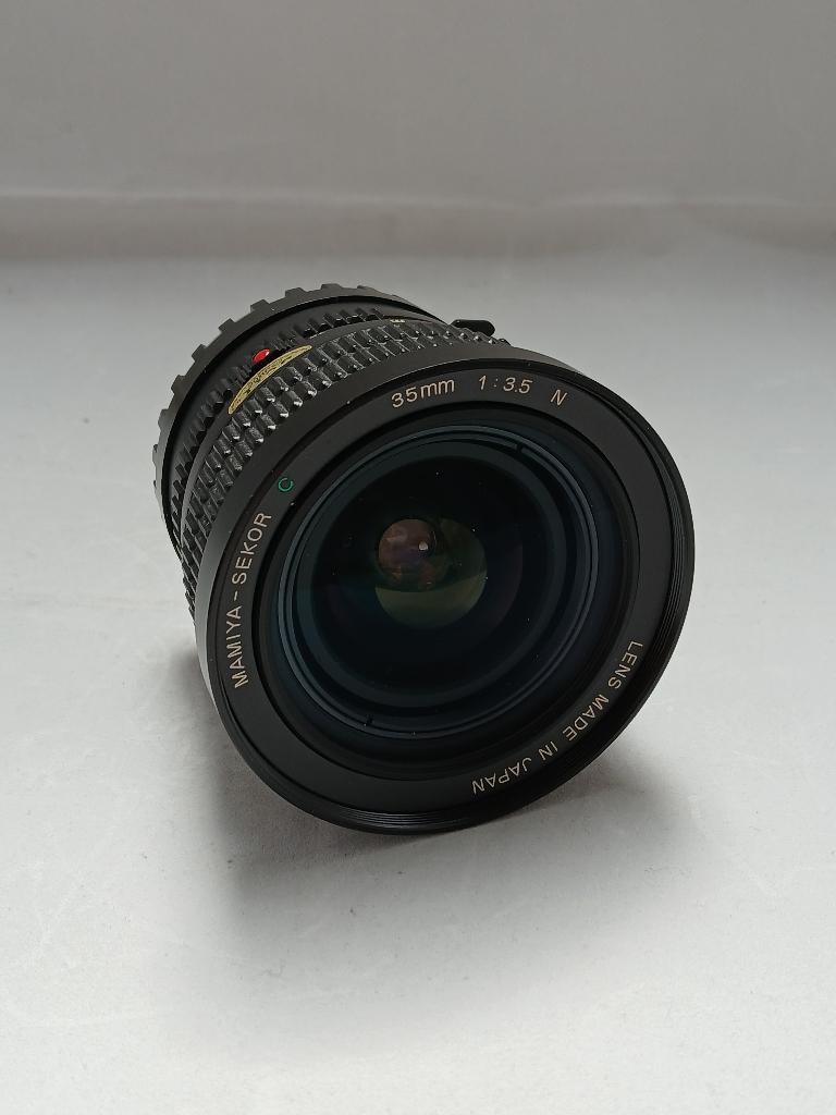 Mamiya Sekor C 35 mm 3.5 N objectief voor 645, Verzenden, Gebruikt, Groothoeklens